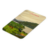 Connemara Ireland Schilderachtig Rundvee Boerderij Magneet (Linkerzijde)