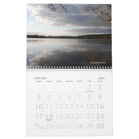 Connemara Lakes Kalender (Jan 2027)