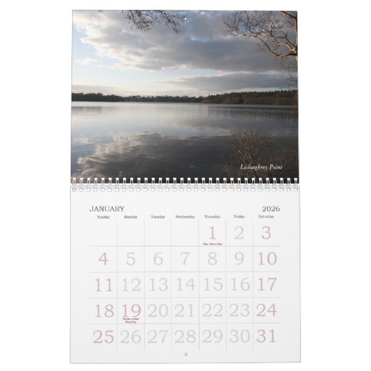 Connemara Lakes Kalender (Jan 2026)