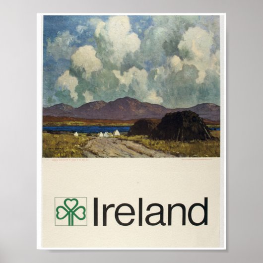 Connemara landschap,  Irish Tourist Board Poster (Voorkant)