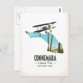 Connemara National Park County Galway Ireland kaar Briefkaart (Voorkant / Achterkant)