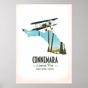 Connemara National Park County Galway Ireland kaar Poster