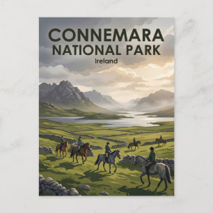 Connemara National Park Ierland Briefkaart