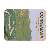 Connemara National Park Ireland Twelve Bens Travel Magneet (Horizontaal)