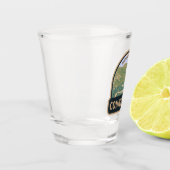 Connemara National Park Ireland Twelve Bens Travel Shot Glas (Links)