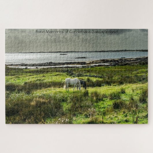 Connemara pony Galway Ireland Jigzaag Puzzle Legpuzzel (Horizontaal)