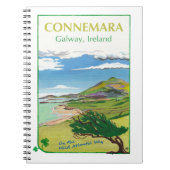 Connemara Reizen Poster Design Notitieboek (Voorkant)