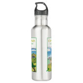 Connemara Reizen Poster Design Waterfles (Achterkant)