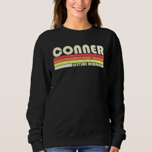 Conner Achternaam Retro Vintage 80s 90s Verjaardag Trui