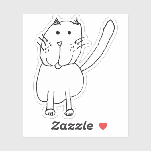 Conner's Cat Sticker (Vel)