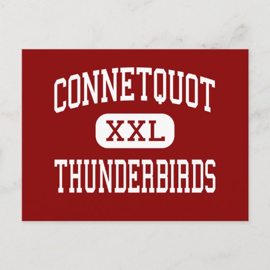 Connetquot - Thunderbird - High - Bohemia Briefkaart (Voorkant)
