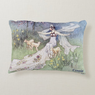 CONNIE ~FAIRY BOOK 1913 ~ schilderen Goble ~ Accent Kussen