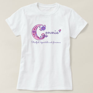 Connie girl C naam: monogram shirt