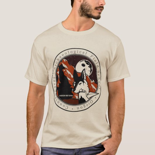 Connley Caves Archeological Field School 2016 T-shirt (Voorkant)