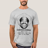 Connoisseur (definitie) t-shirt (Voorkant)