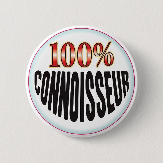Connoisseur Label Ronde Button 5,7 Cm (Voorkant)