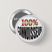 Connoisseur Label Ronde Button 5,7 Cm (Voorkant /achterkant)