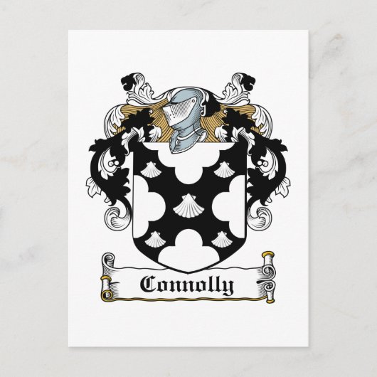 Connolly Family Crest Briefkaart (Voorkant)
