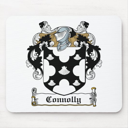 Connolly Family Crest Muismat (Voorkant)