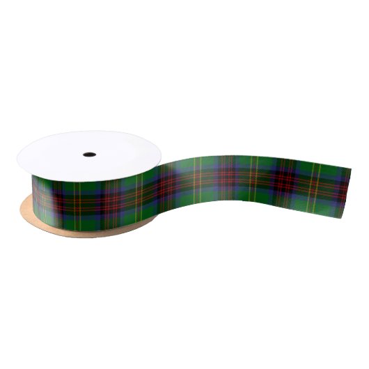 Connolly Hunting Tartan Satijnen Lint (Spoel)