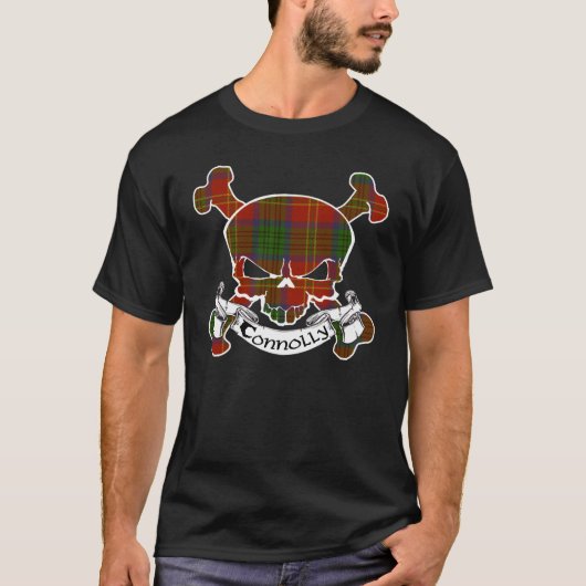 Connolly Tartan Skull Shirt (Voorkant)