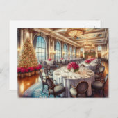 Connor Hotel Kerst diner Joplin MO Briefkaart (Voorkant / Achterkant)