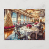 Connor Hotel Kerst diner Joplin MO Briefkaart (Voorkant)