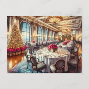 Connor Hotel Kerst diner Joplin MO Briefkaart