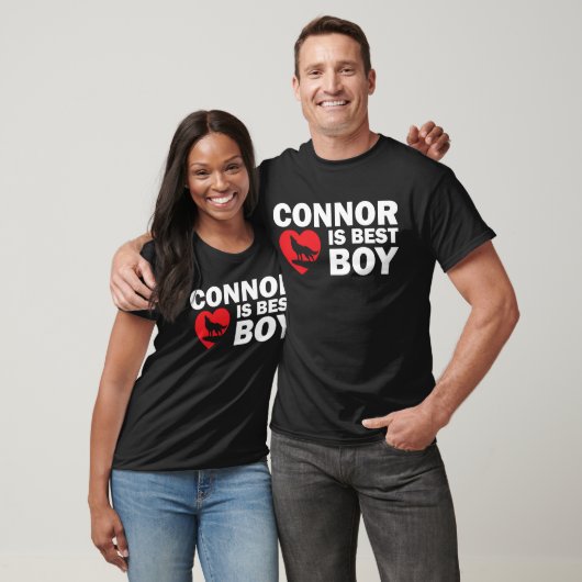 Connor is Best Boy Dark T-Shirt (Unisex)