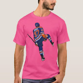 Connor McDavid viert feest T-shirt (Voorkant)