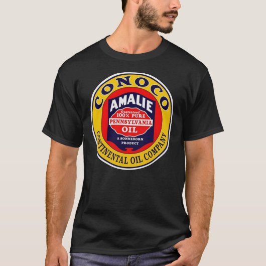 Conoco Oil Retro Classic T-Shirt (Voorkant)