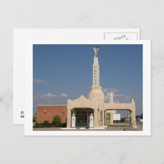 Conoco Tower Post Card Briefkaart (Voorkant / Achterkant)