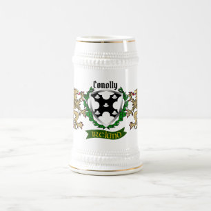 Conolly/O'Conolly Irish Shield gepersonaliseerd Bierpul