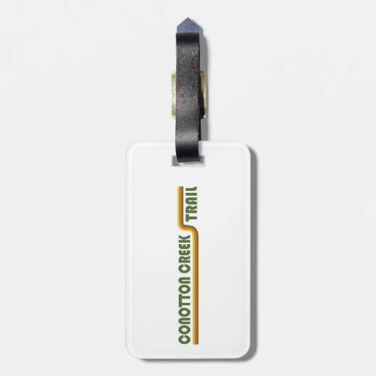 Conotton Creek Trail Bagagelabel (Achterkant verticaal)