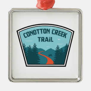 Conotton Creek Trail Metalen Ornament