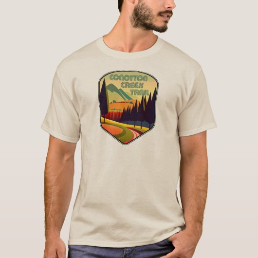 Conotton Creek Trail Ohio Colors T-shirt (Voorkant)