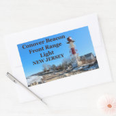 Conover Beacon Front Range Light, NJ Sticker (Envelop)