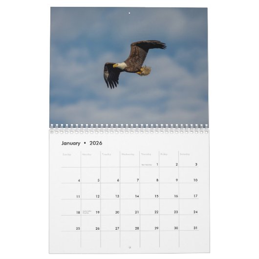 Conowingo Dam 2026 Kalender (Jan 2026)