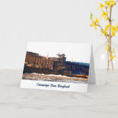 Conowingo Dam Groeten of Opmerking Kaart (Gele Bloem)