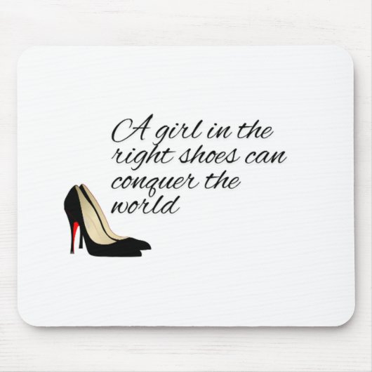 Conquer the World Mouse Mat Muismat (Voorkant)