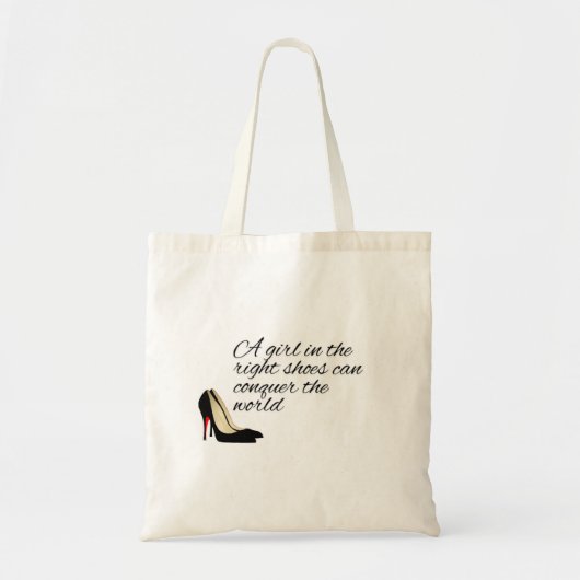 Conquer the World Tote Bag (Voorkant)