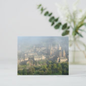 Conques, Frankrijk briefkaart (Staand voorkant)