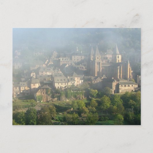 Conques, Frankrijk briefkaart (Voorkant)