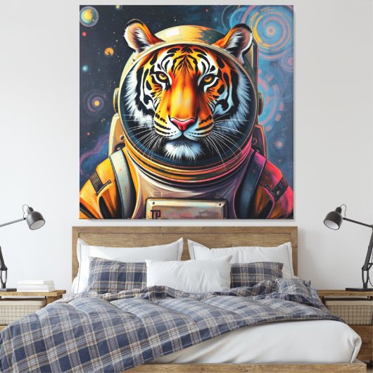 CONQUEST OF THE TIGER MOON-3 CANVAS AFDRUK (Insitu (Slaapkamer))