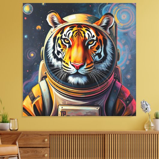 CONQUEST OF THE TIGER MOON-3 CANVAS AFDRUK (Insitu (Woonkamer))