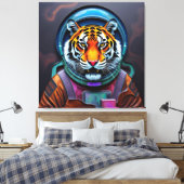 CONQUEST OF THE TIGER MOON-4 CANVAS AFDRUK (Insitu (Slaapkamer))