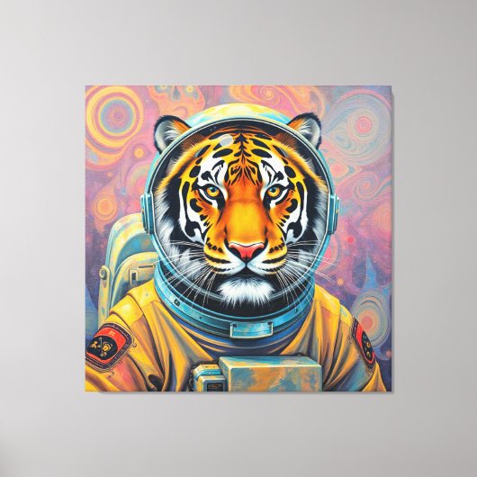 CONQUEST OF THE TIGER MOON-5 CANVAS AFDRUK (Voorkant)