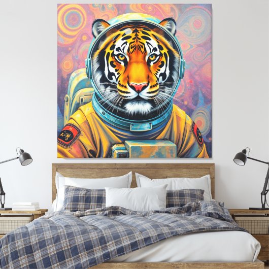 CONQUEST OF THE TIGER MOON-5 CANVAS AFDRUK (Insitu (Slaapkamer))