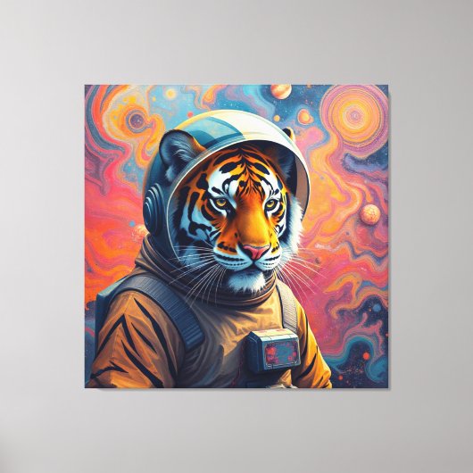 CONQUEST OF THE TIGER MOON-6 CANVAS AFDRUK (Voorkant)