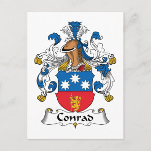 Conrad Family Crest Briefkaart